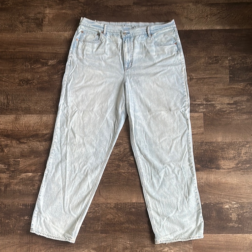American Eagle Outfitters Blue Straight Leg Jeans